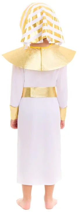 Disfraz de Faraón Egipcio Blanco para Niño Egipcios Infantiles Partilandia